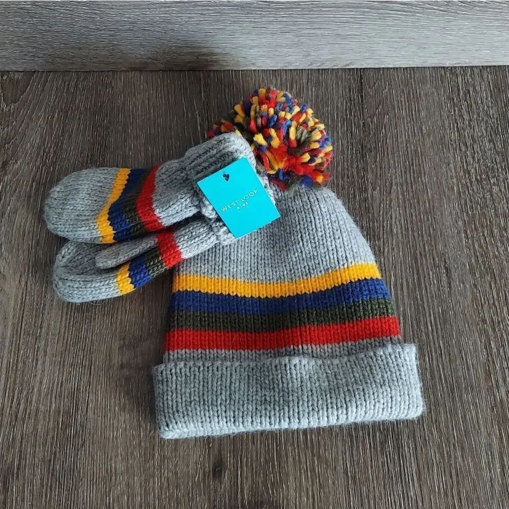 West Loop Hat & Glove Set